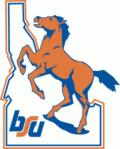 Boise State Broncos 1974-2001 Primary Logo iron on transfers for fabric
